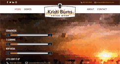 Desktop Screenshot of kristiburns.com